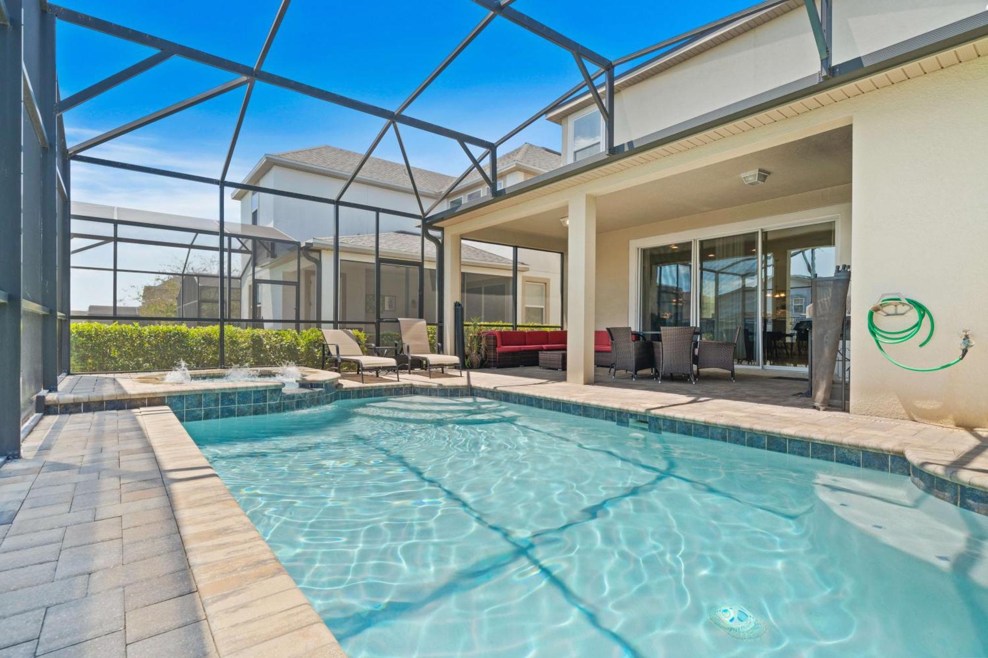 Pool Villa Wfree Resort Access Great Reviews Киссимми Экстерьер фото